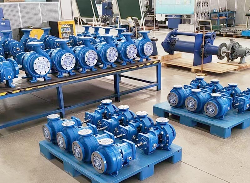 Le pompe Goulds 3196 dalla furkey sono pronte per partire.